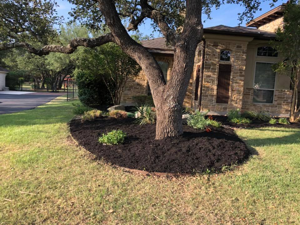 Our Work (example 1) - San Antonio Landscaping, Curbing, Irrigation