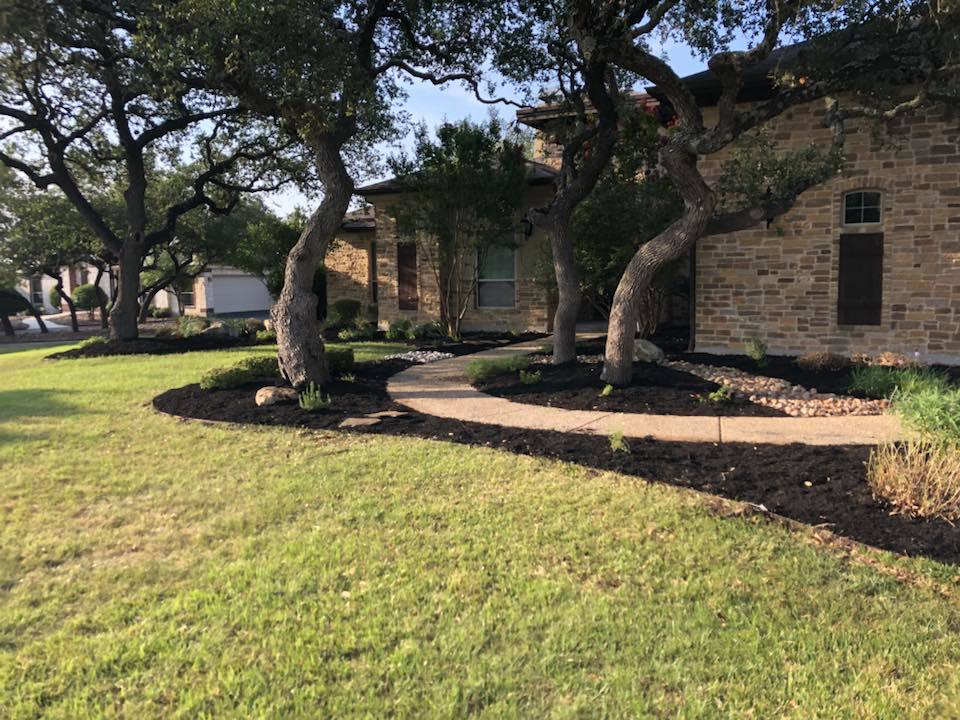Our Work (example 2) - San Antonio Landscaping, Curbing, Irrigation