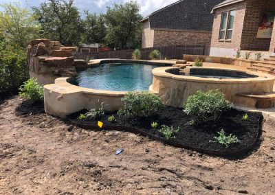 landscaping work