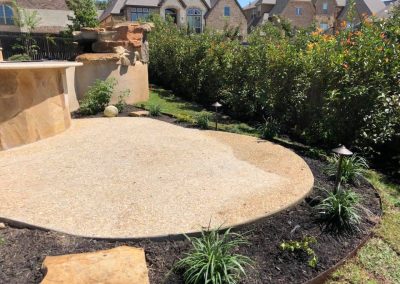 landscaping work