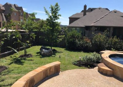 landscaping work