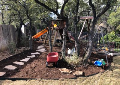 landscaping work