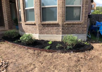 landscaping work
