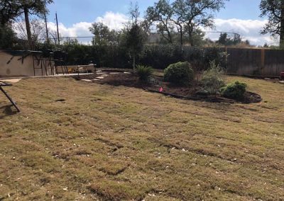 landscaping work