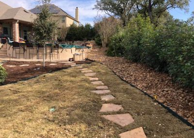 landscaping work