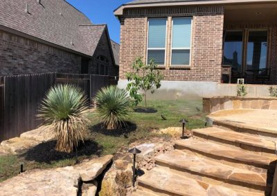 landscaping work